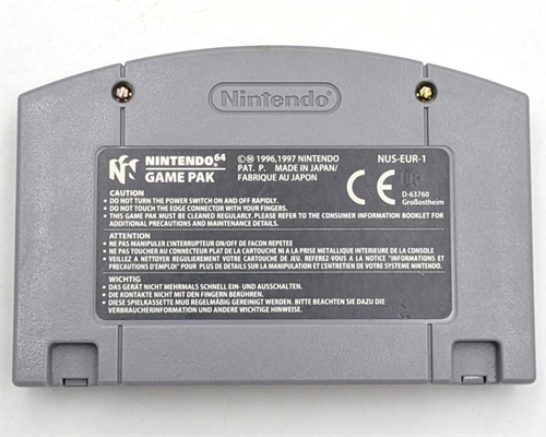 Virtual Chess 64 - Cartridge - Nintendo 64 Spil - (EUR) (A Grade) (Genbrug)